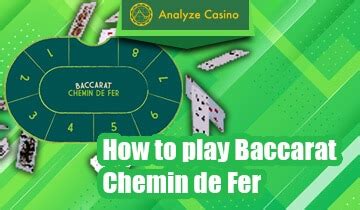 casino chemin de fer|Baccarat Chemin De Fer: Ultimate Guide .